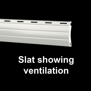 slat showing ventilation