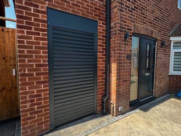 Anthracite Narrow Garage Roller Door